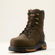 Ariat Men's Big Rig 8" Composite Toe Waterproof Slip Resistant Work Boot - Iron Coffee - 10053573 - Overlook Boots