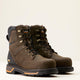Ariat Men's Big Rig 8" Composite Toe Waterproof Slip Resistant Work Boot - Iron Coffee - 10053573 6 / Wide / Brown - Overlook Boots