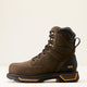 Ariat Men's Big Rig 8" Composite Toe Waterproof Slip Resistant Work Boot - Iron Coffee - 10053573 - Overlook Boots