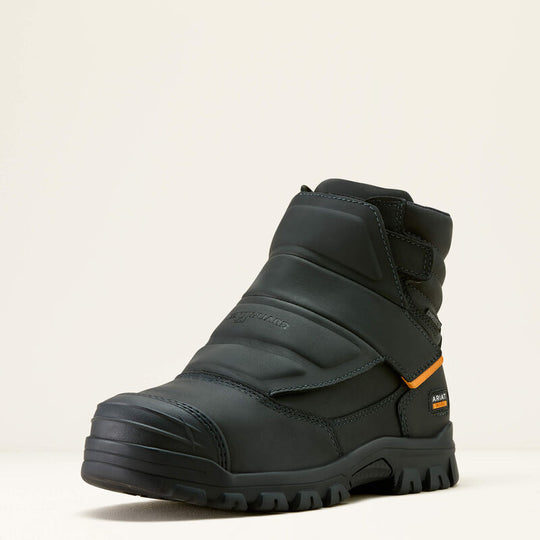 Ariat Men's Treadfast Temper CSA 6" Composite Toe Waterproof MetGuard Work Boot - Black - 10053574 - Overlook Boots