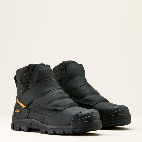 Ariat Men's Treadfast Temper CSA 6" Composite Toe Waterproof MetGuard Work Boot - Black - 10053574 - Overlook Boots