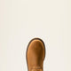 Ariat Men's Rebar 10" Composite Toe Waterproof Pull-On Wedge Work Boot - Distressed Brown - 10053613 - Overlook Boots