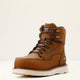 Ariat Men's Rebar 6" Composite Toe Waterproof Wedge Work Boot - Distressed Brown - 10053615 - Overlook Boots