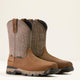 Ariat Men's Rebar Flex SD Composite Toe Slip Resistant Western Work Boot - Brownstone - 10053616 - Overlook Boots