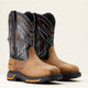 Ariat Men's Big Rig BOA 11" Composite Toe Waterproof Western Work Boot - Natural Tan/Black - 10053617 - Overlook Boots