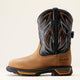Ariat Men's Big Rig BOA 11" Composite Toe Waterproof Western Work Boot - Natural Tan/Black - 10053617 - Overlook Boots