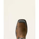 Ariat Men's OverDrive 11" Wide Square Toe Composite Toe Work Boot - Brown/Rough Stone - 10053644 - Overlook Boots