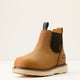 Ariat Women's Rebar Composite Toe Waterproof Chelsea Wedge Work Boot - Antique Brown - 10053719 - Overlook Boots