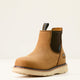Ariat Women's Rebar Waterproof Chelsea Wedge Work Boot - Antique Brown - 10053720 - Overlook Boots