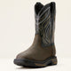 Ariat Men's Big Rig BOA 11" Soft Toe Waterproof Western Work Boot - Iron Coffee/Black - 10053777 - Overlook Boots