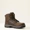 Ariat Men's Turbo Duratread 6" Carbon Toe Slip Resistant Work Boot - Brown - 10054294 7 / Medium / Dark Brown - Overlook Boots