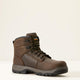 Ariat Men's Turbo Duratread 6" Carbon Toe Slip Resistant Work Boot - Brown - 10054294 7 / Medium / Dark Brown - Overlook Boots