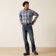 Ariat Men's Flame Resistant Cienega Work Shirt - Blue - 10054464 - Overlook Boots