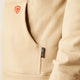 Ariat DuraStretch Work Hard Live Free Sudadera con Capucha para Hombre, Resistente al Fuego (FR) - Silver - 10054604 - Imagen 4