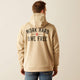 Ariat DuraStretch Work Hard Live Free Sudadera con Capucha para Hombre, Resistente al Fuego (FR) - Silver - 10054604 - Imagen 6