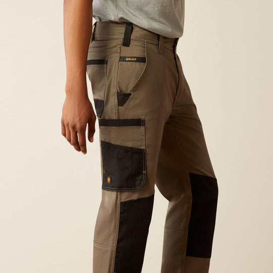 Ariat Men's Rebar M8 Modern DuraStretch Cargo Pant - Hunter - 10060671 - Overlook Boots