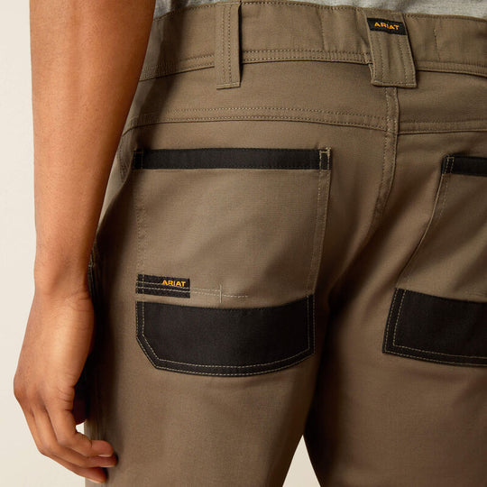 Ariat Men's Rebar M5 Slim DuraStretch Cargo Straight Pant - Hunter - 10060672 - Overlook Boots