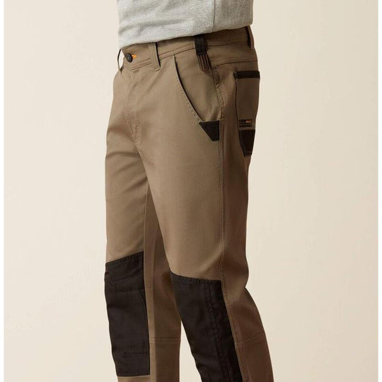 Ariat Men's Rebar M5 Slim DuraStretch Cargo Straight Pant - Hunter - 10060672 - Overlook Boots