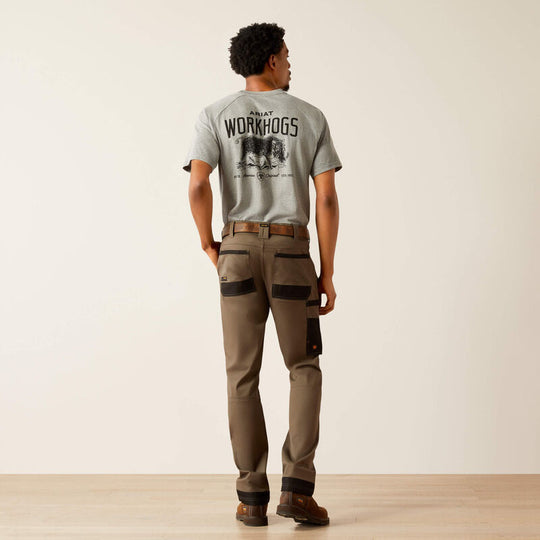 Ariat Men's Rebar M5 Slim DuraStretch Cargo Straight Pant - Hunter - 10060672 - Overlook Boots