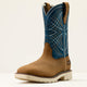 Ariat Men's Activator 11" Steel Toe Waterproof Work Boot - Dusted Brown/Basin Blue - 10060893 - Overlook Boots