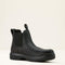 Ariat Men's Turbo Chelsea CSA Carbon Toe Waterproof Work Boot- Black- 10060898 7 / Medium / Black - Overlook Boots