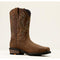Ariat Men's Ironside 11" Steel Toe Western Work Boot - Brown/Tan - 10061251 7 / Medium / Brown - Overlook Boots