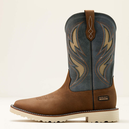 Ariat Men's Activator VentTEK 11" Slip Resistant Work Boot - Alamo Brown - 10061285 - Overlook Boots