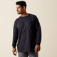 Ariat FR Air Graveyard Shift Playera para Hombre - Negro - 10062315 - Imagen 2