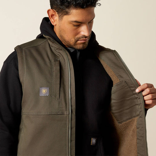 Ariat Rebar DuraCanvas Chaleco para Hombre - Earth - 10062536 - Imagen 2