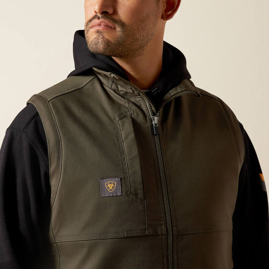 Ariat Rebar DuraCanvas Chaleco para Hombre - Earth - 10062536