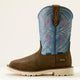Ariat Women's Activator 10" Square Toe Waterproof Western Work Boot - Brown - 10063832 - Overlook Boots