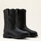 Ariat Men's Sierra Steel Toe Waterproof Roper Work Boot - Black - 10063833 7 / Medium / Distressed Brown - Overlook Boots