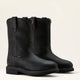 Ariat Men's Sierra Steel Toe Waterproof Roper Work Boot - Black - 10063833 7 / Medium / Distressed Brown - Overlook Boots