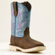Ariat Women's Activator 10" Square Toe Waterproof Western Work Boot - Brown - 10063855 5.5 / Medium / Brown - Overlook Boots