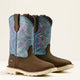Ariat Women's Activator 10" Square Toe Waterproof Western Work Boot - Brown - 10063855 - Overlook Boots