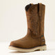 Ariat Men's Activator Argo 11" Round Toe Waterproof Work Boot - Brown - 10063860 - Overlook Boots