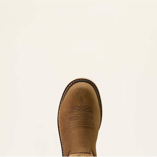 Ariat Men's Activator Argo 11" Round Toe Composite Toe Waterproof Slip Resistant Work Boot - Distressed Brown - 10063861 - Overlook Boots