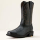 Ariat Men's Ironside Square Toe Steel Toe 11" Slip Resistant Western Work Boot - Black Dragon - 10063892 - Overlook Boots