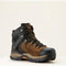 Ariat Men's Endeavor 6" Round Toe Waterproof Slip Resistant Work Boot - Rich Brown - 10063977 7 / Medium / Brown - Overlook Boots