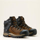 Ariat Men's Endeavor 6" Round Toe Waterproof Slip Resistant Work Boot - Rich Brown - 10063977 - Overlook Boots