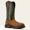 Ariat Men's WorkHog XT Coil 12" Wide Square Toe Work Boot- Black- 10074160 7 / Medium / Black - Overlook Boots