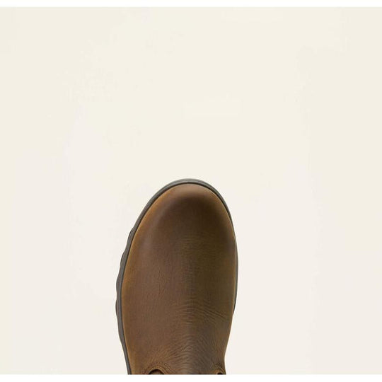 Ariat Men's Turbo Duratread 10" CT Pull On Work Boot- Brown- 10074209 - Overlook Boots