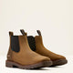 Ariat Men's Activator 6" Square Toe Waterproof Chelsea Work Boot- Brown- 10074285 - Overlook Boots