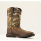 Ariat Men's Groundbreaker 11" Square Toe Waterproof Work Boot- Brown- 10074287 7 / Medium / Brown - Overlook Boots