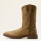 Ariat Men's Activator 11" Wide Square Toe Slip Resistant Pull-On Work Boot - Brown/Bomber - 10074290 - Overlook Boots