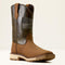 Ariat Men's Activator Patriot Wide Square Toe Work Boot - Brown - 10079675 7 / Medium / Brown - Overlook Boots