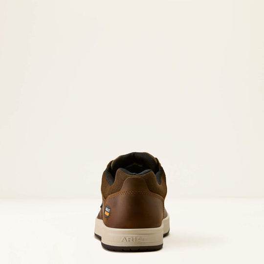 Ariat Men's Outmatch Composite Toe Work Shoe - Brown - 10080332 - Overlook Boots