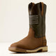 Ariat Men's Activator Patriot Wide Square Toe Steel Toe Work Boot - Brown - 10080468 - Overlook Boots