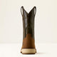 Ariat Men's Activator Patriot Wide Square Toe Steel Toe Work Boot - Brown - 10080468 - Overlook Boots