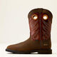 Ariat Men's Groundwork Wide Square Toe Steel Toe Work Boot - Brown - 10082160 - Overlook Boots
